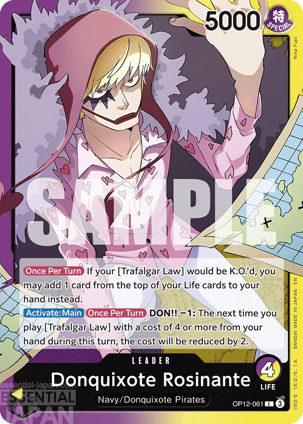 ROSINANTE one piece card game OP12 061