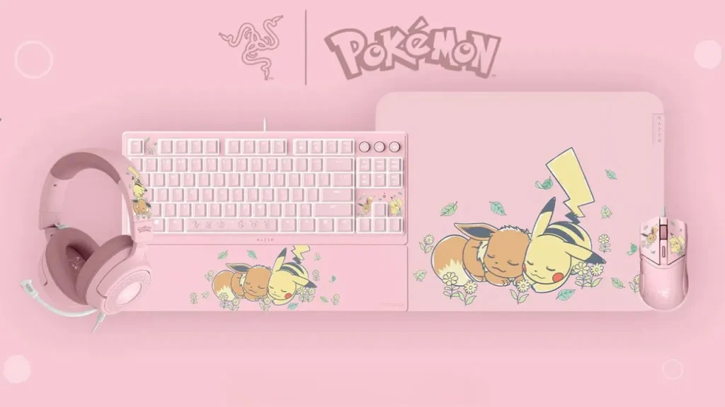 Razer Pikachu & Eevee Pokémon Gaming Collection Main