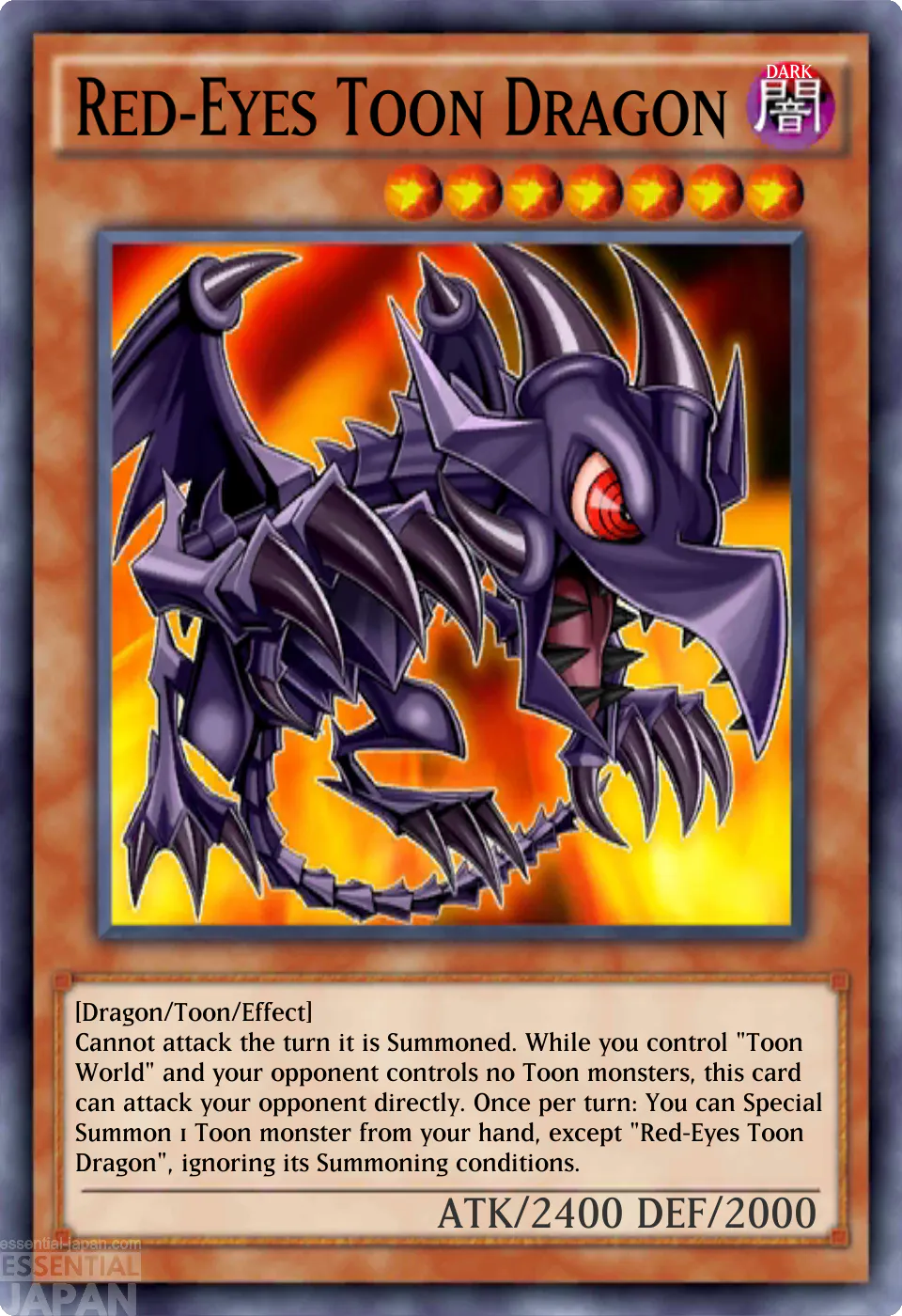 RedEyesToonDragon yugioh card 1