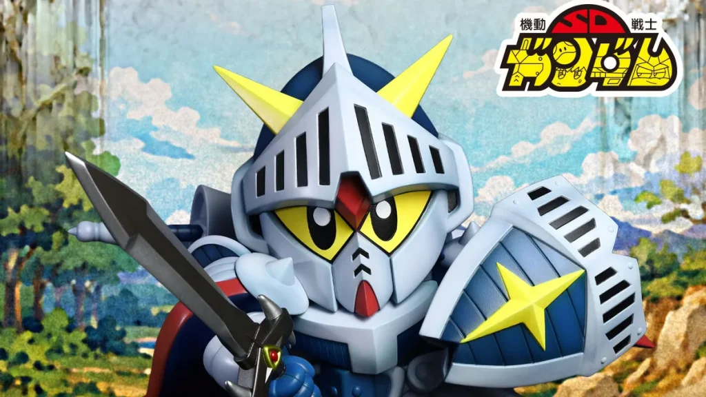 SD Gundam Gaiden Knight Gundam Sofubi Figure 5
