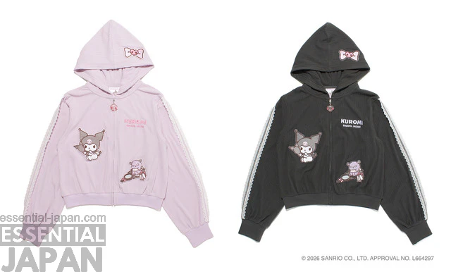 SNIDEL HOME x Kuromi Loungewear Collab 15