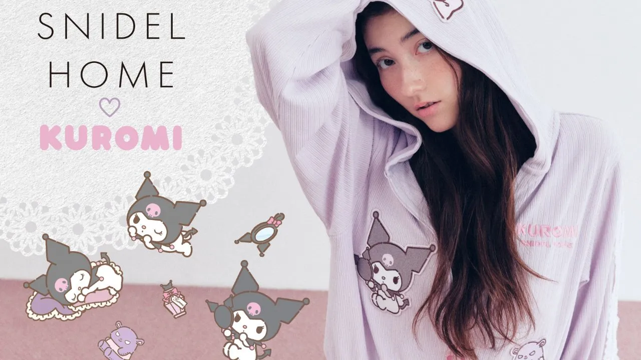SNIDEL HOME x Kuromi Loungewear Collab Main