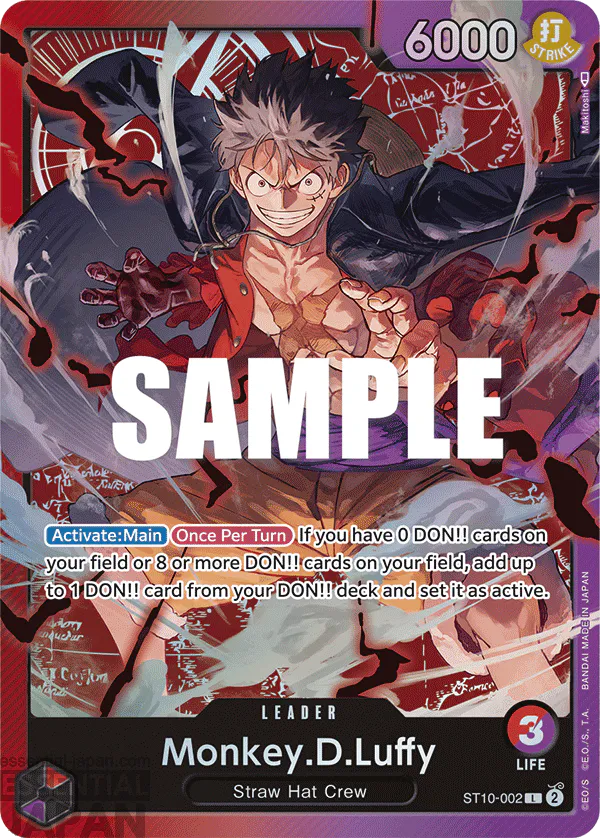 ST10 002 luffy one piece card game 01