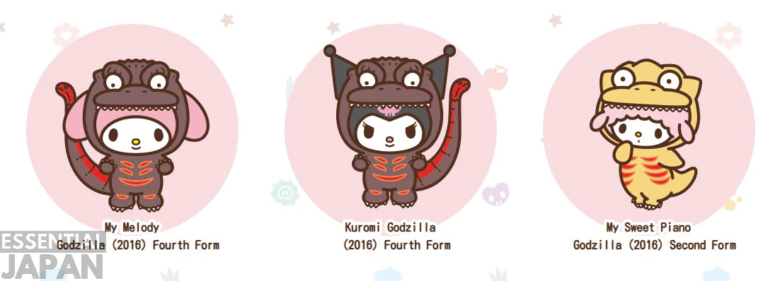 Sanrio x Godzilla Collab Merch 9