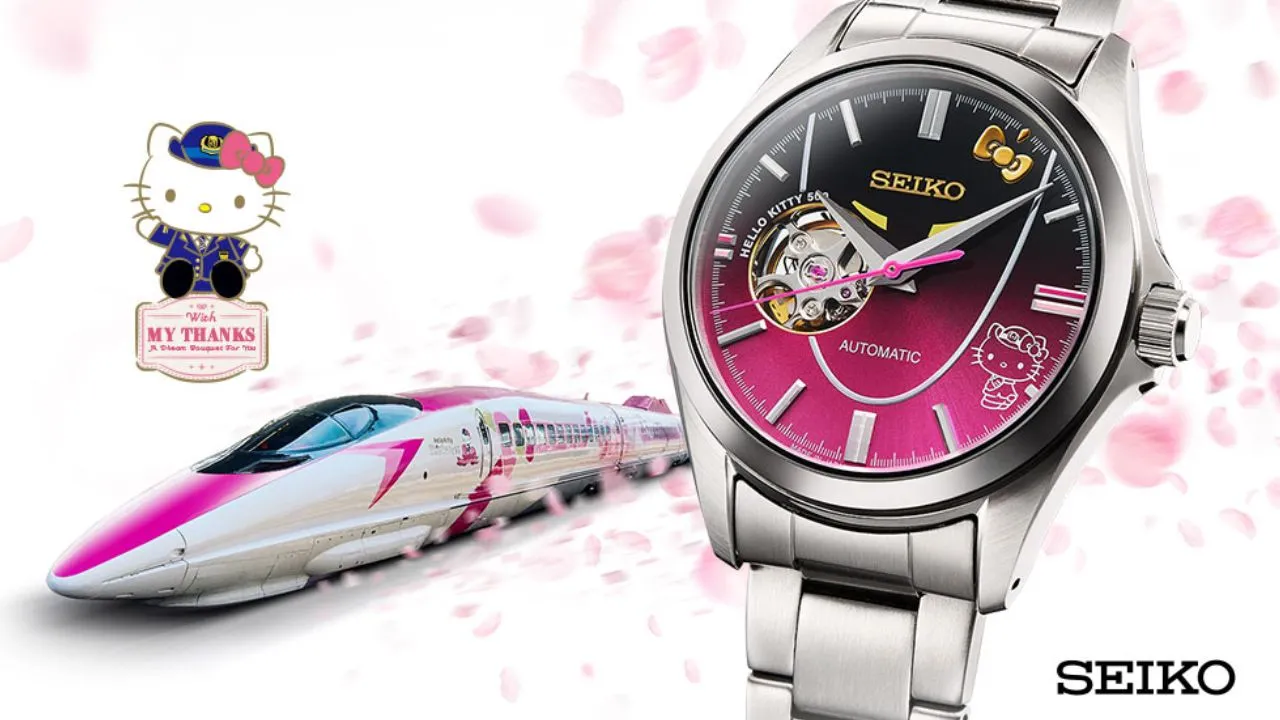 Seiko Bids Farewell to Japan's Hello Kitty Shinkansen with New