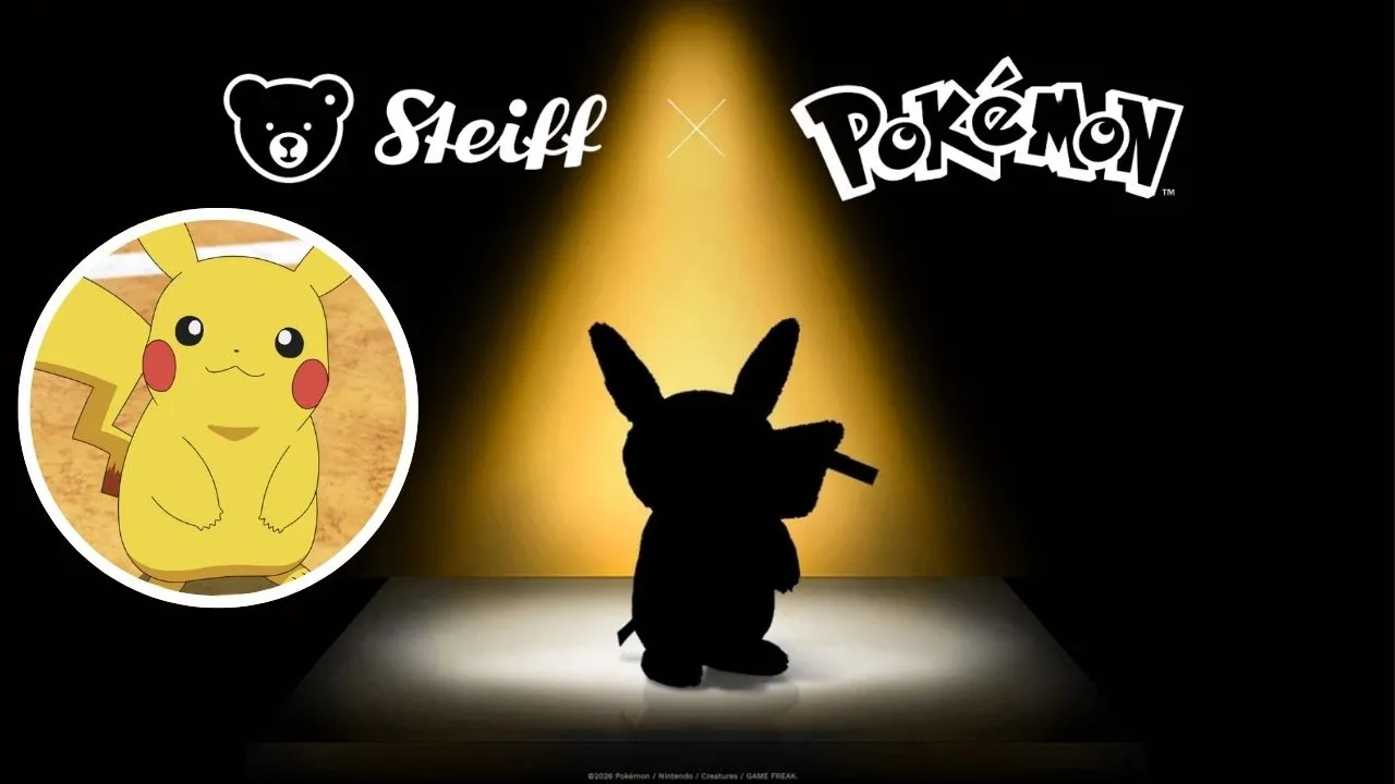 Steiff x Pokemon Collab Main