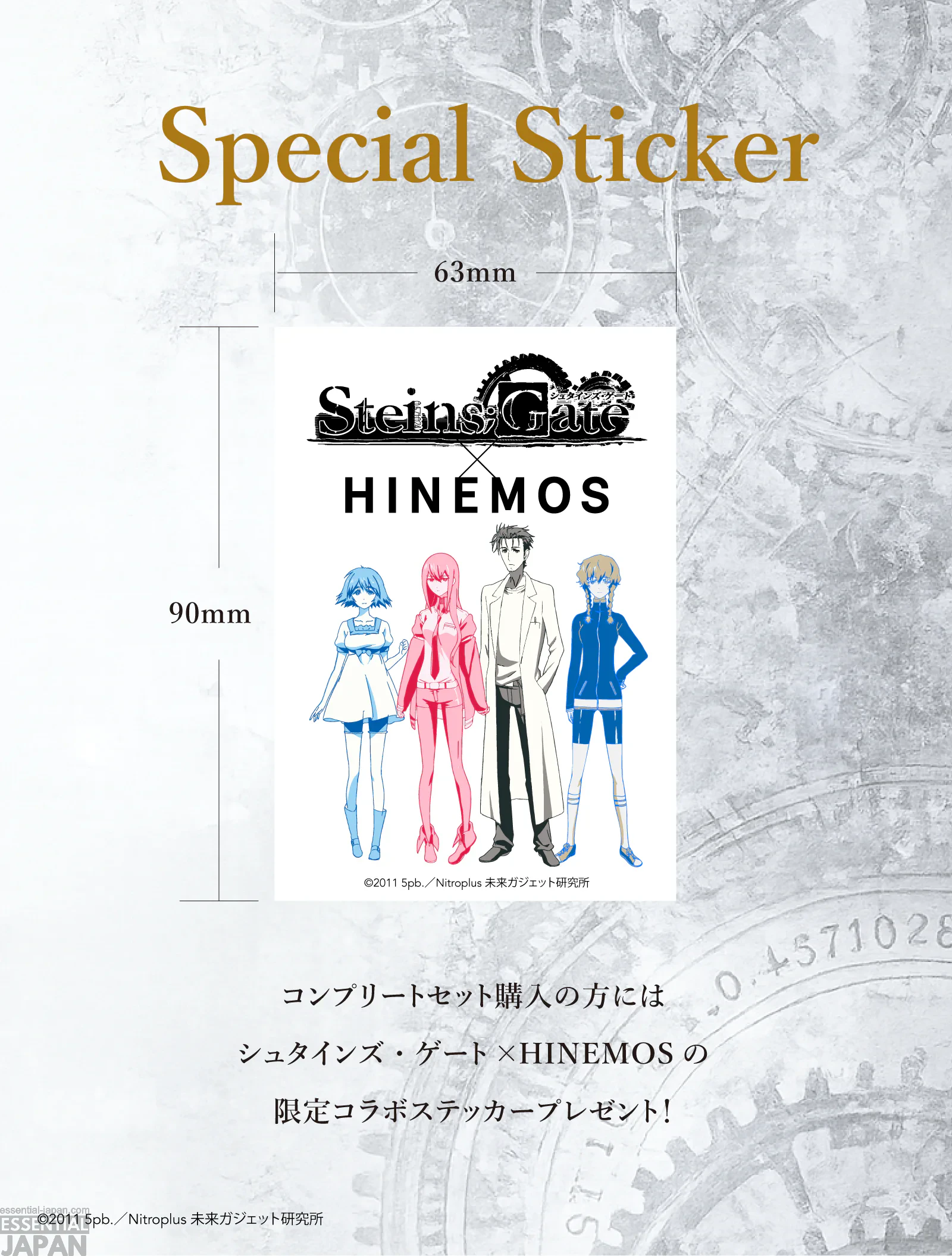 Steins;Gate Anniversary Sake Collection 10