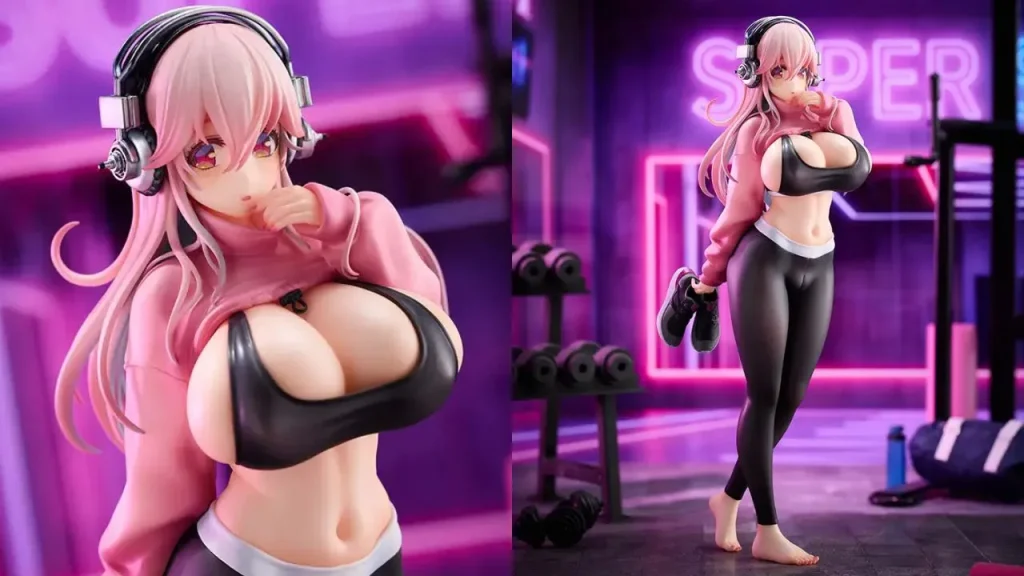 Super Sonico Exercise Ver. Figure Main
