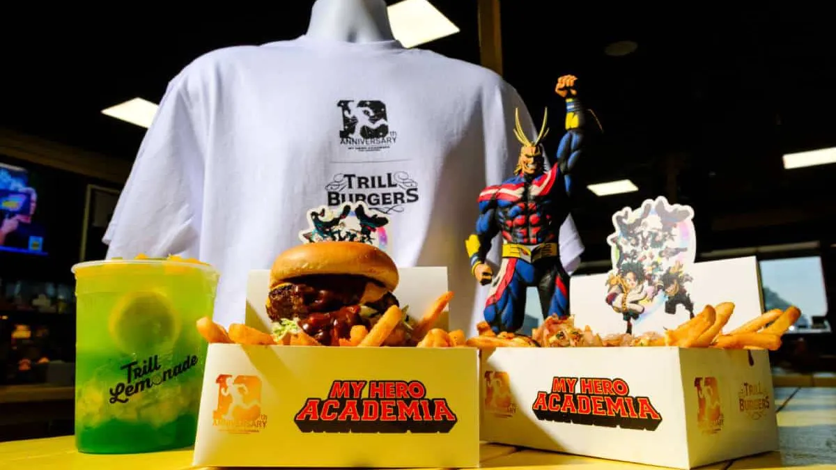 TRILL BURGERS MY HERO ACADEMIA COLLAB 0