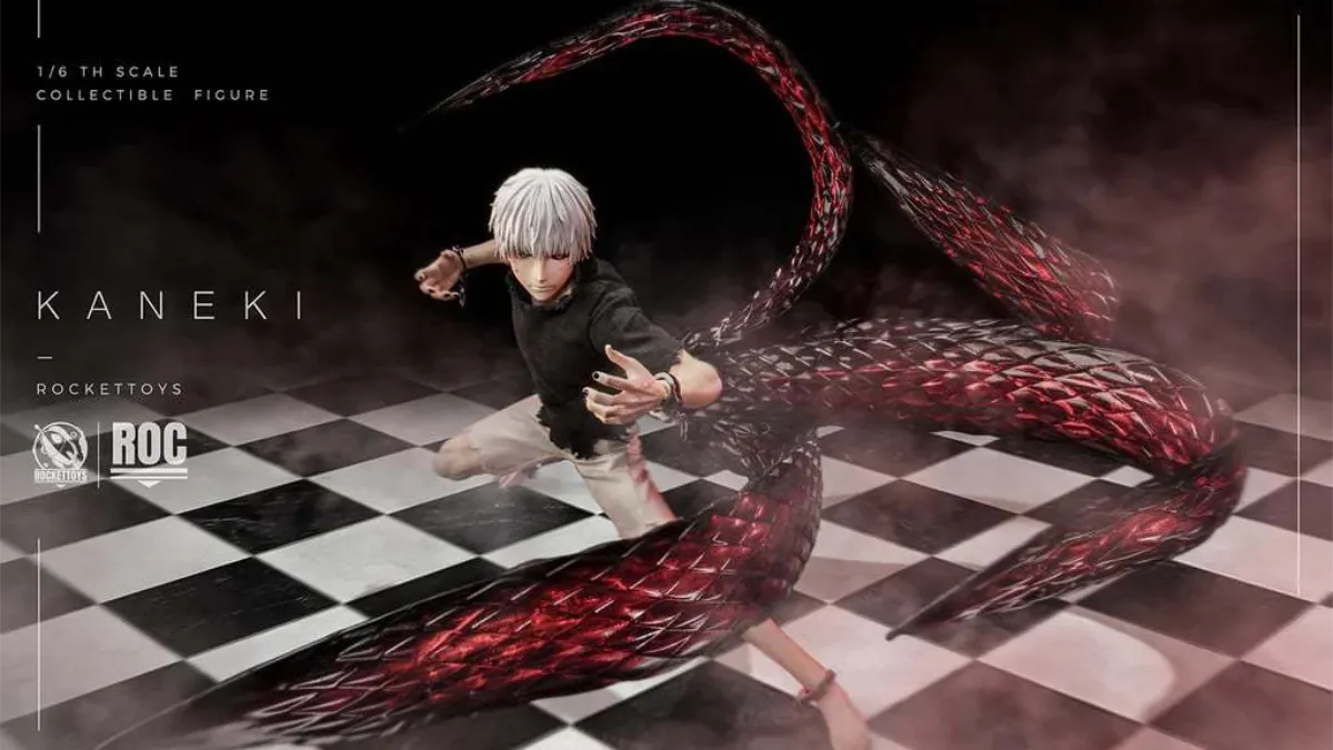 Tokyo Ghoul Ken Kaneki (Awakening Ver) 16 Scale Action Figure rockettoys 0