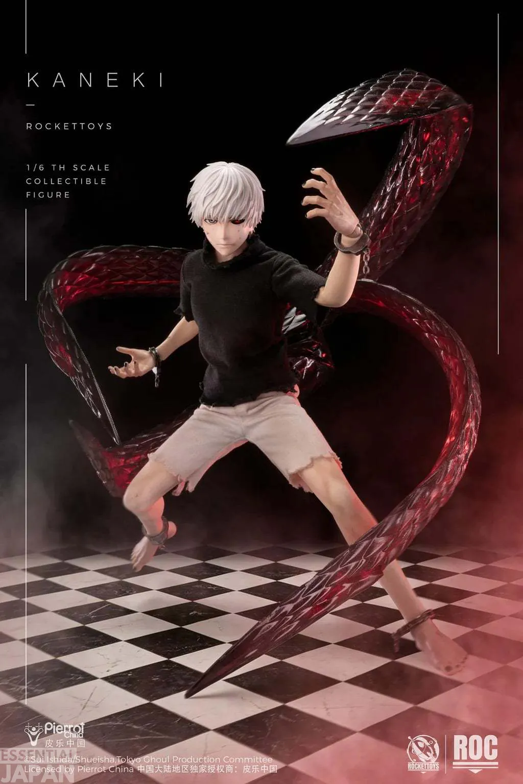 Tokyo Ghoul Ken Kaneki (Awakening Ver) 16 Scale Action Figure rockettoys 10