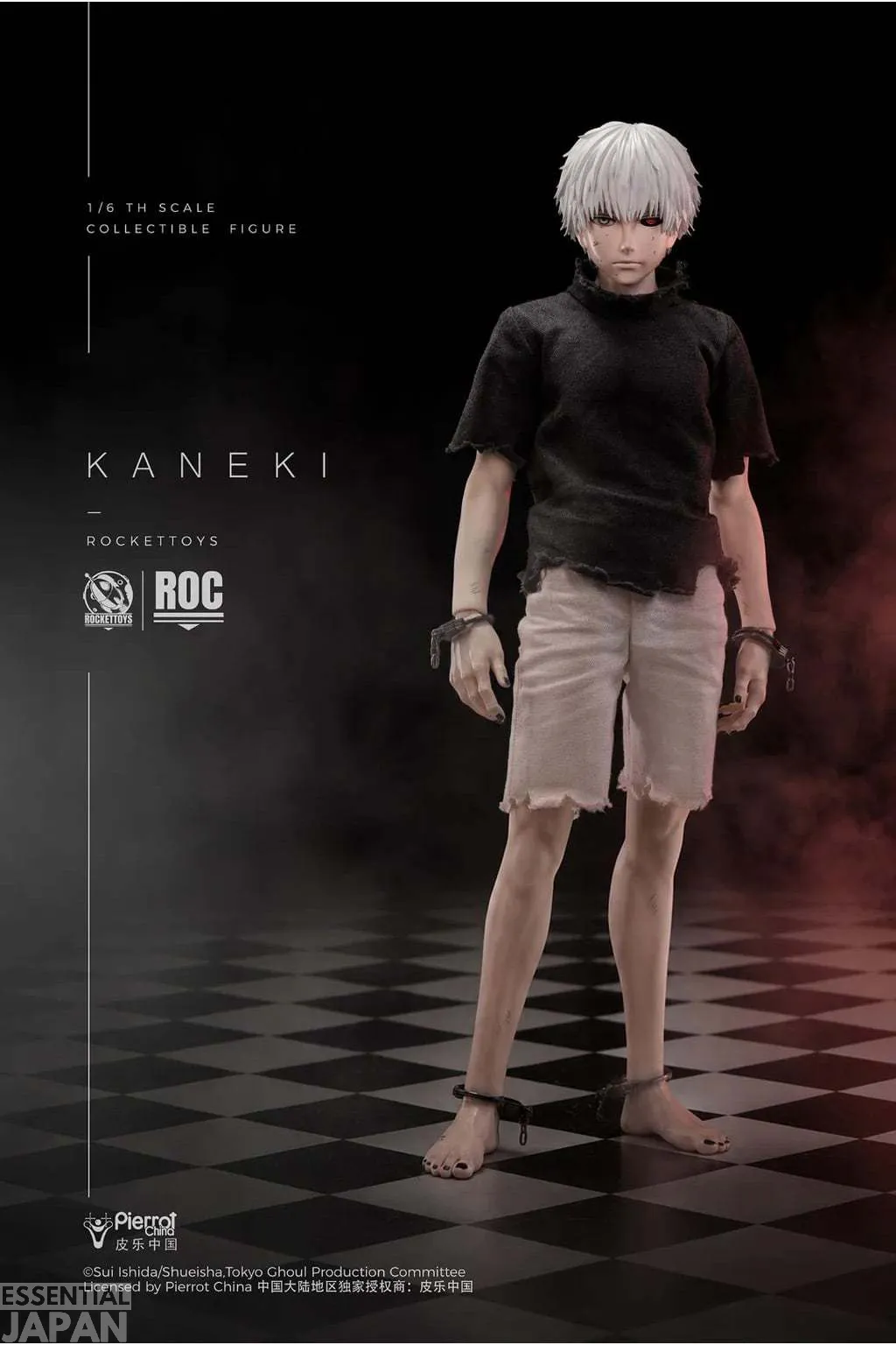 Tokyo Ghoul Ken Kaneki (Awakening Ver) 16 Scale Action Figure rockettoys 19