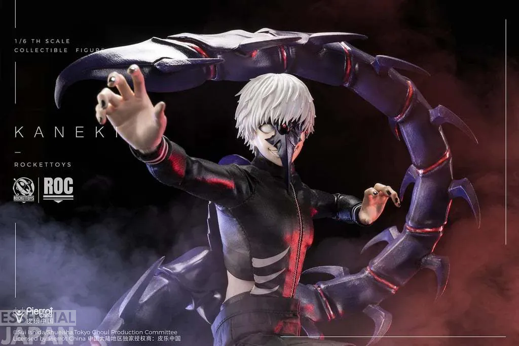 Tokyo Ghoul Ken Kaneki (Battle Ver) 16 Scale Action Figure rockettoys 1
