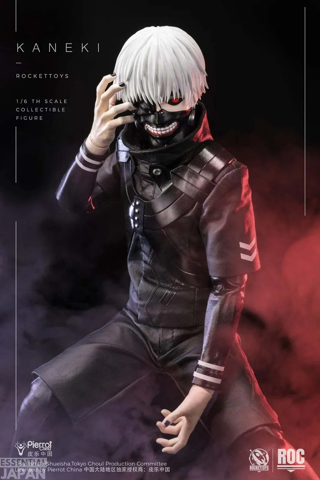 Tokyo Ghoul Ken Kaneki (Battle Ver) 16 Scale Action Figure rockettoys 4