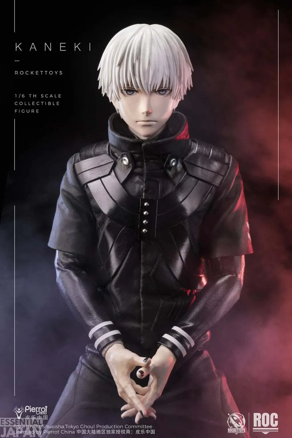 Tokyo Ghoul Ken Kaneki (Battle Ver) 16 Scale Action Figure rockettoys 9