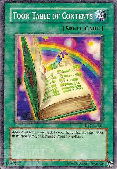 ToonTableofContents yugioh card 4