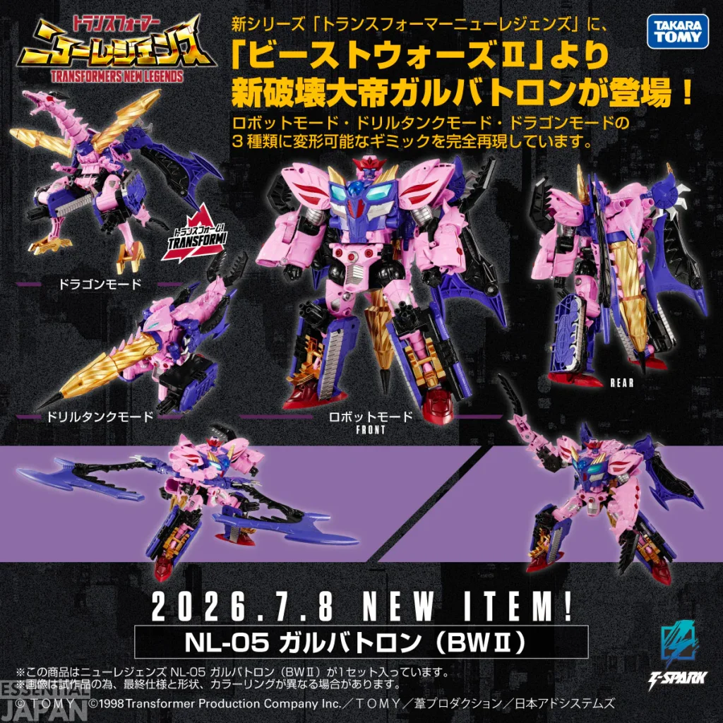 Transformers New Legends NL 05 Galvatron (BWII) 11