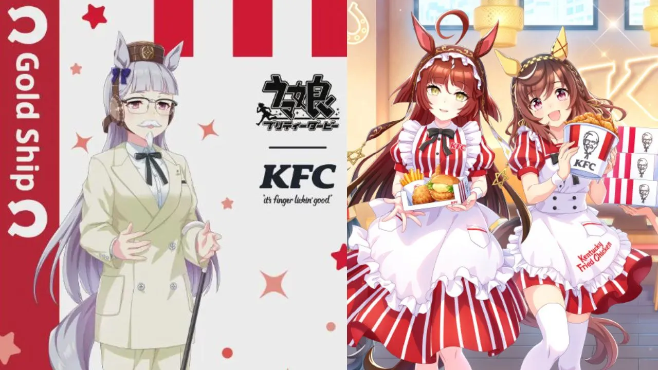 Umamusume and KFC Rewards Gold Ship Colonel Sanders Main