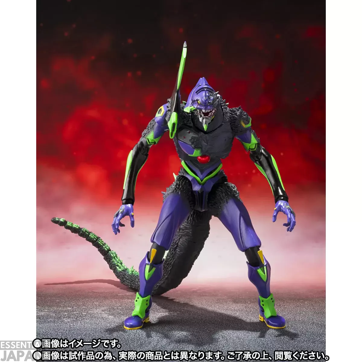 S.H.MonsterArts EVANGELION Unit 01 G Awakening Form 3