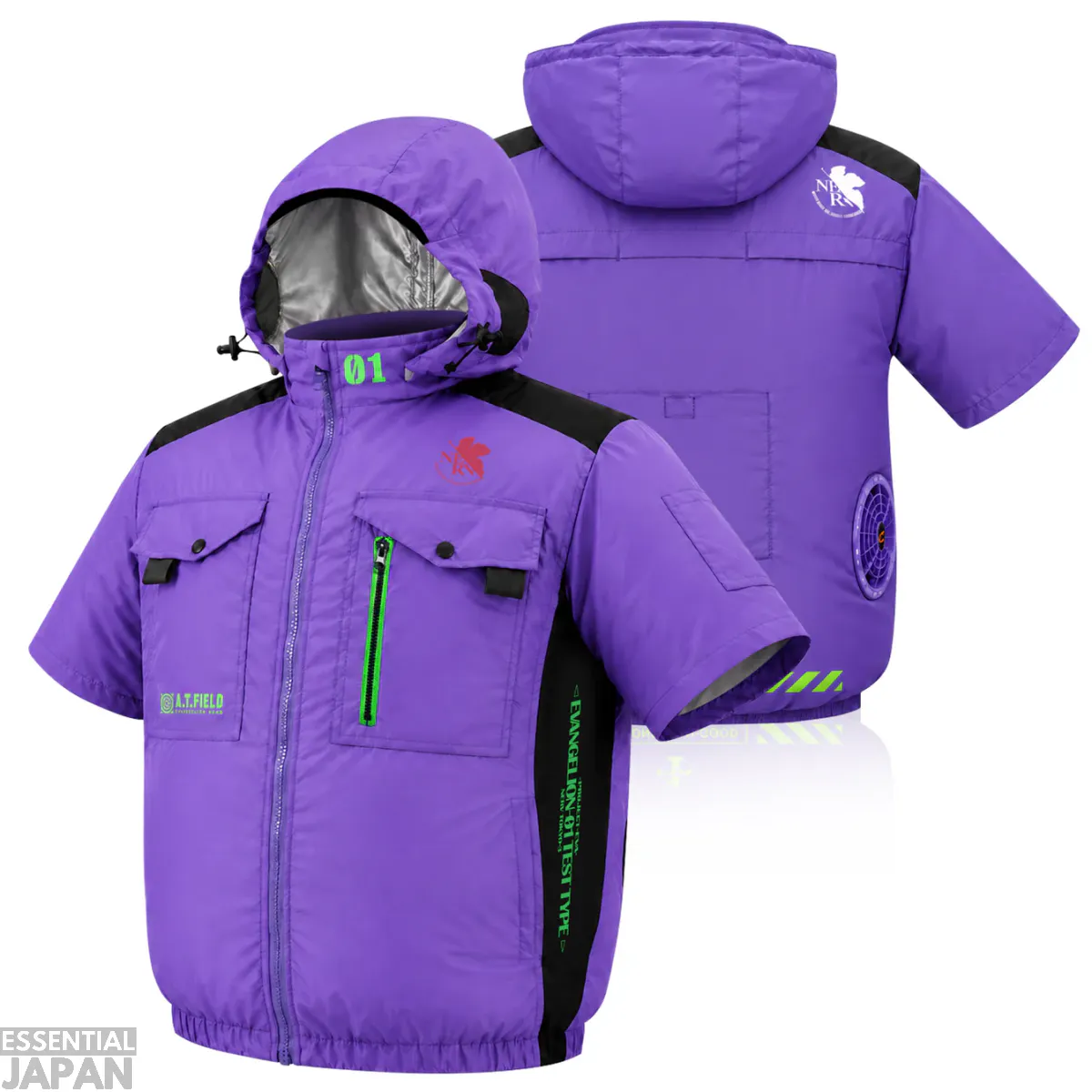 Evangelion's Official Cooling Jacket Collab Returns for Summer