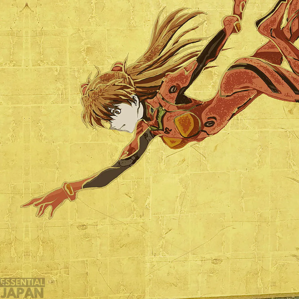evangelion ukiyo e screens japanese gods 8