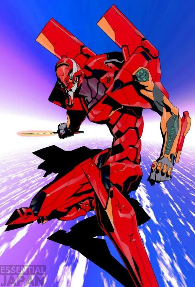 evangelion unit 02 artwork
