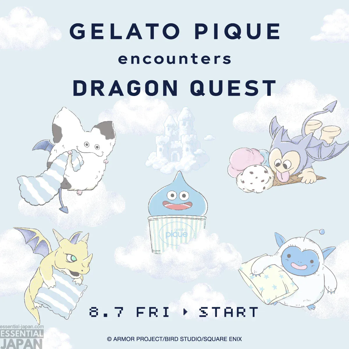 gelato pique dragon quest 2nd collab 30
