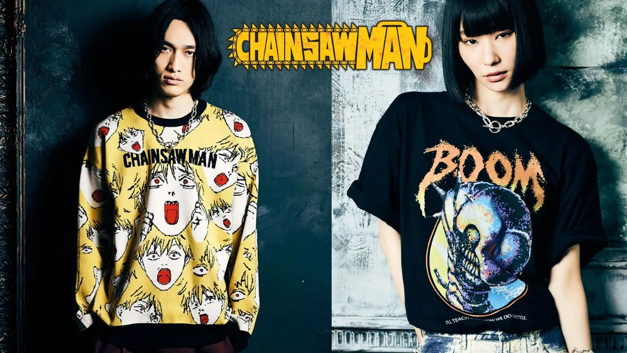 glamb x Chainsaw Man Reze Arc Collab Image
