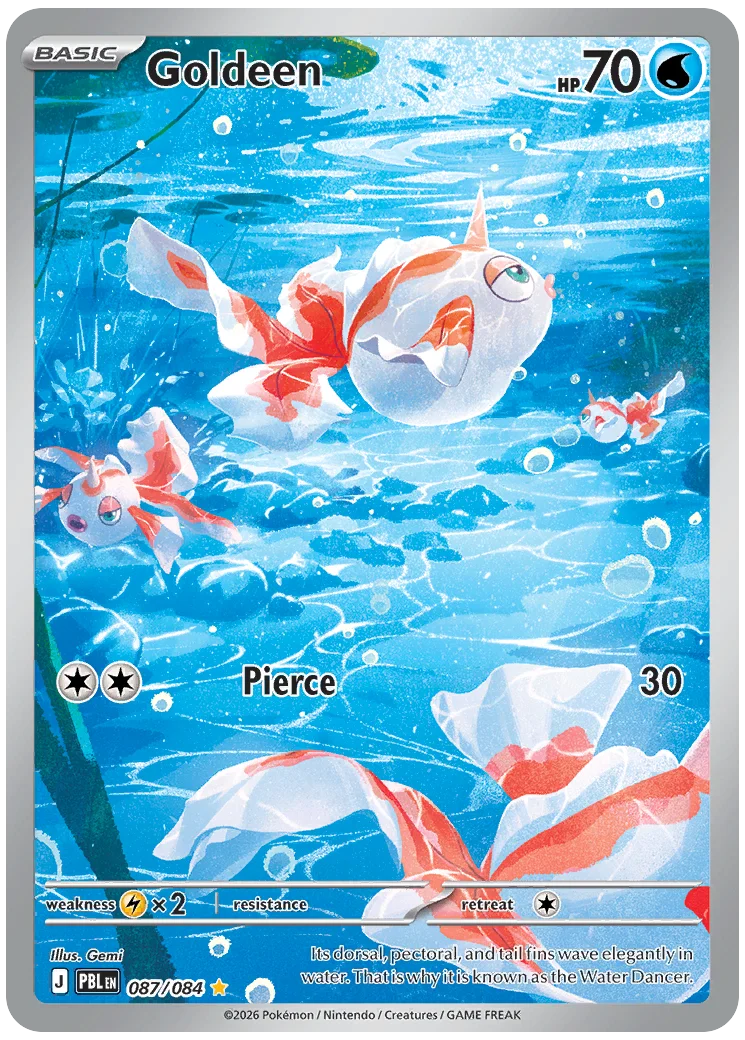 goldeen pitch black full art