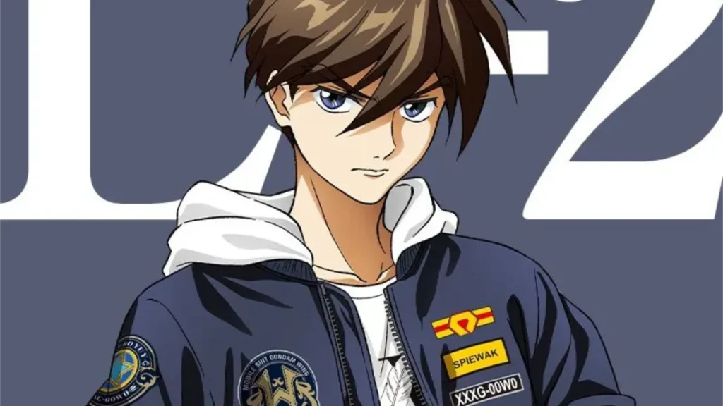 gundam wing ew heero yuy spiewak l2 flight jacket strict g artwork top
