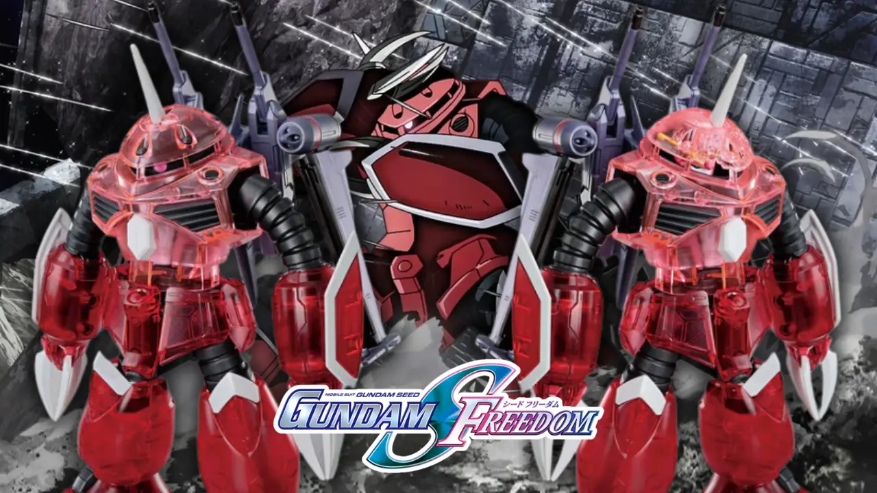 gundma base clear color exclusive zgok seed freedom gunpla 00