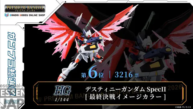 gunpla general election 2026 winners 10
