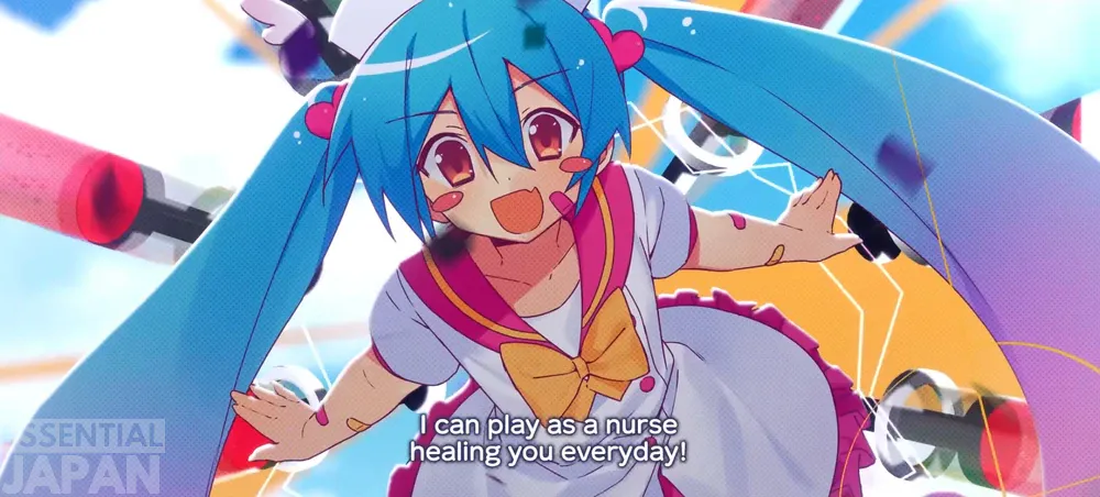 hatsune miku MAGICAL CURE LOVE SHOT screenshot
