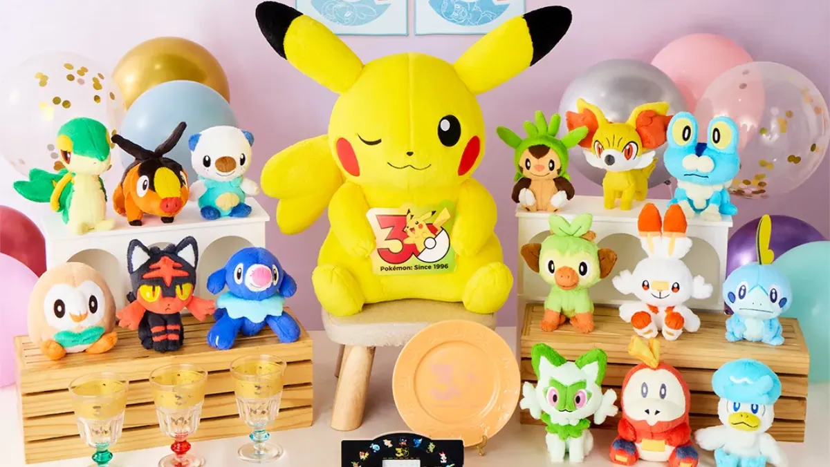 Pokémon Unveils Huge New 30th Anniversary Collection Ahead of July