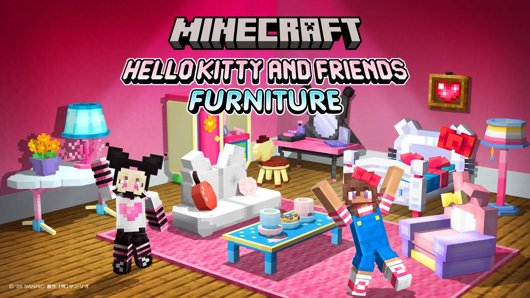 minecraft sanrio main