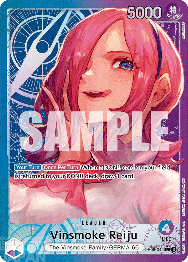 one piece card game OP06 042 vinsmoke reiju 2