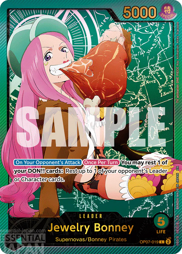 one piece card game OP07 019 Jewelry Bonney 2