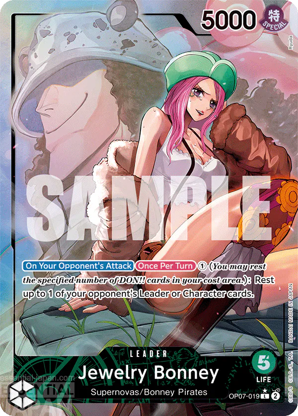 one piece card game OP07 019 Jewelry Bonney 3