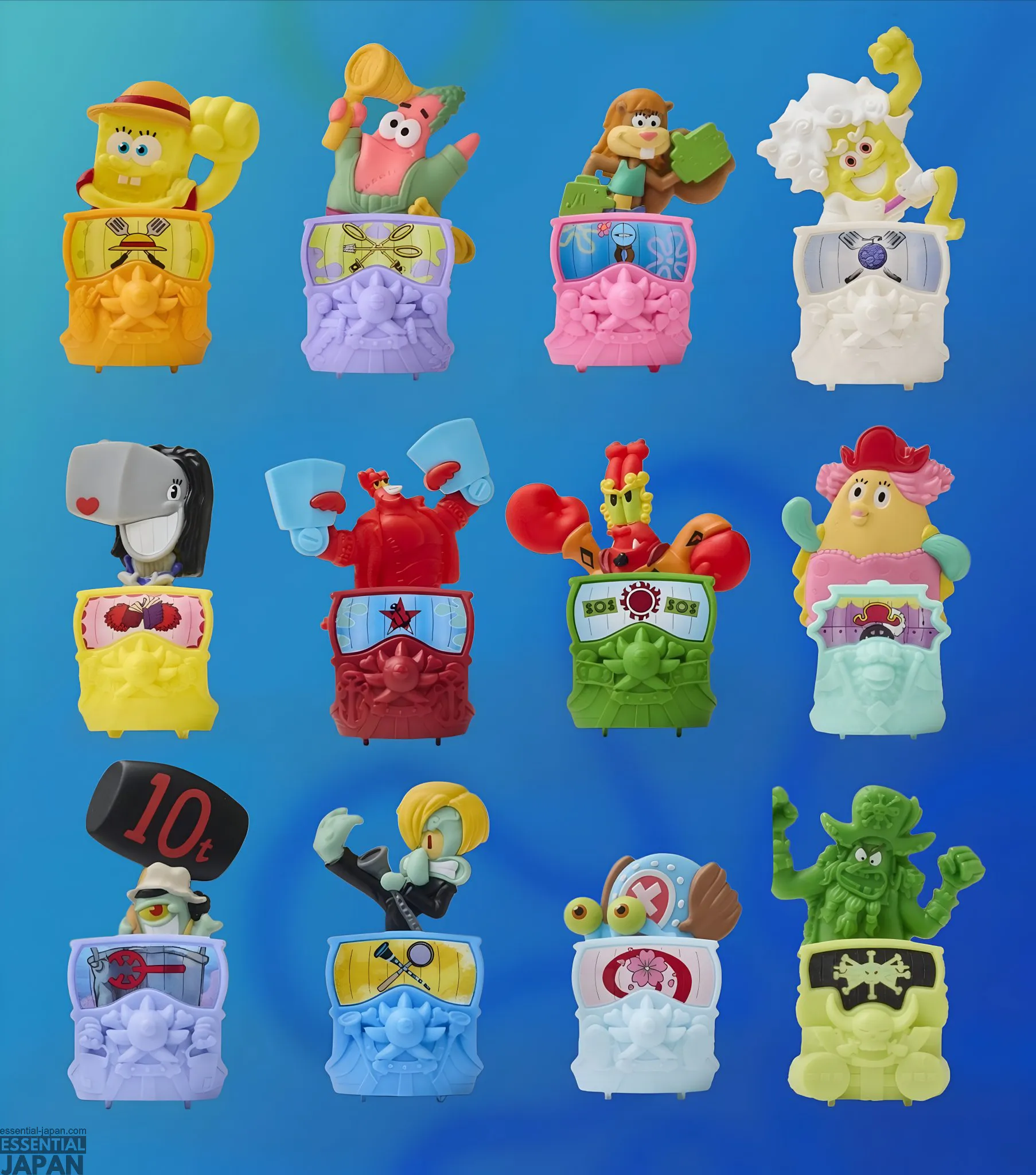 one piece x spongebob mcdonalds 1