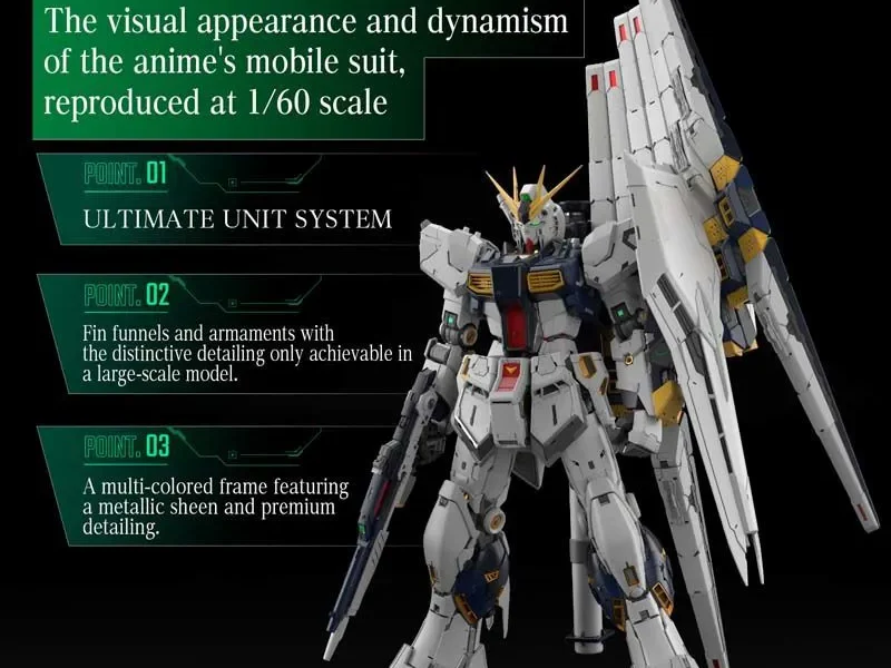 pg unleashed nu gundam premium bandai usa 6