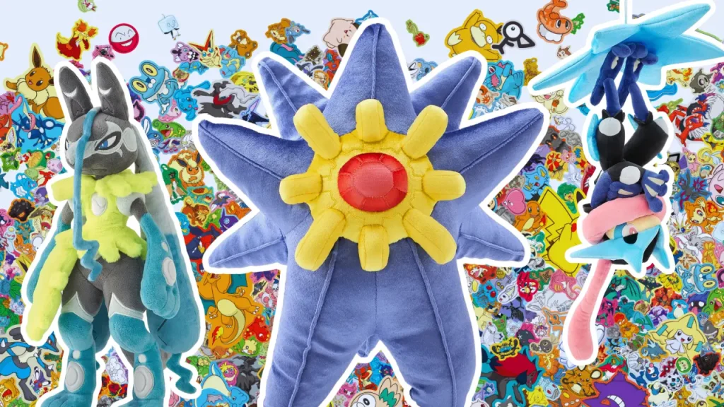 pokemon center mega starmie plush 0