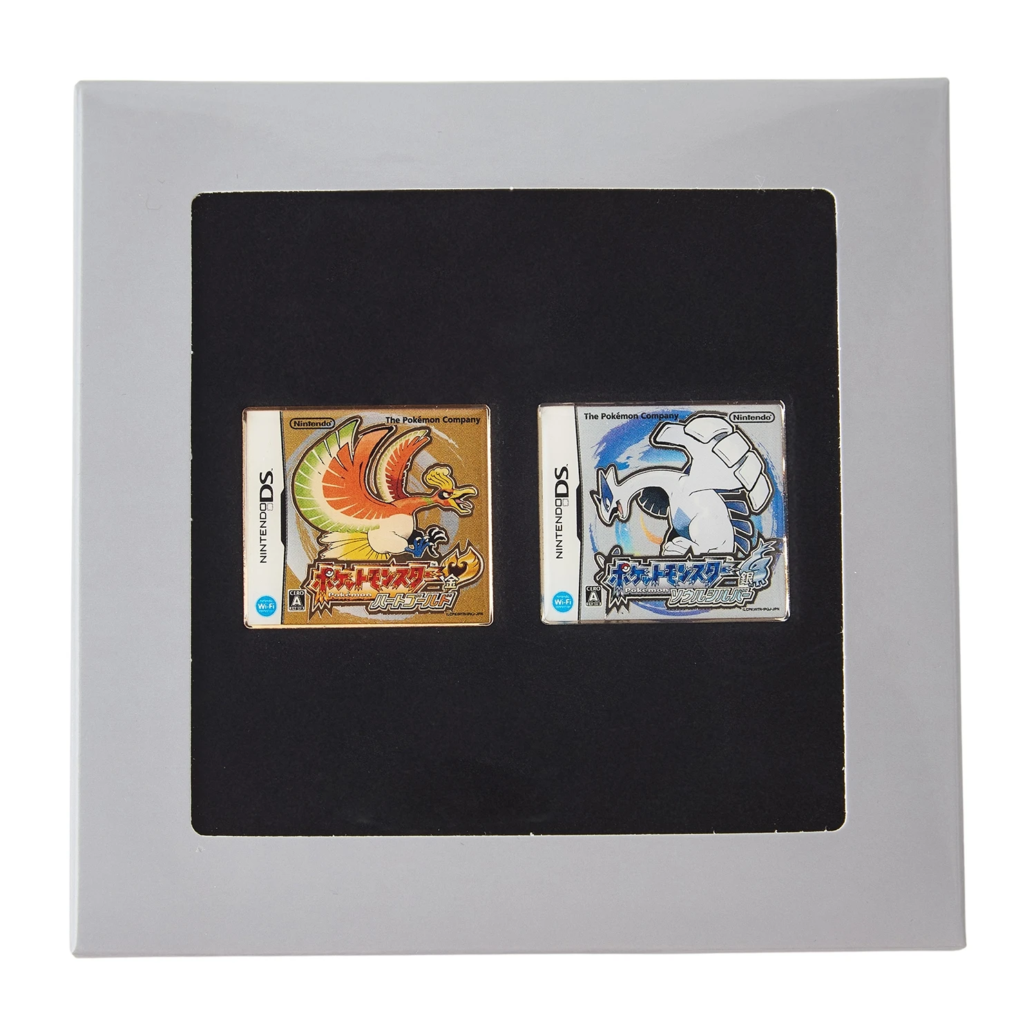 pokemon heart gold soul silver pin set