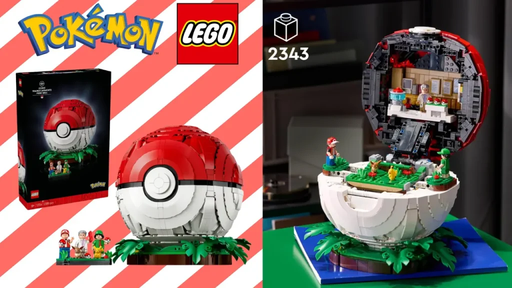 pokemon lego iconic pokeball 0