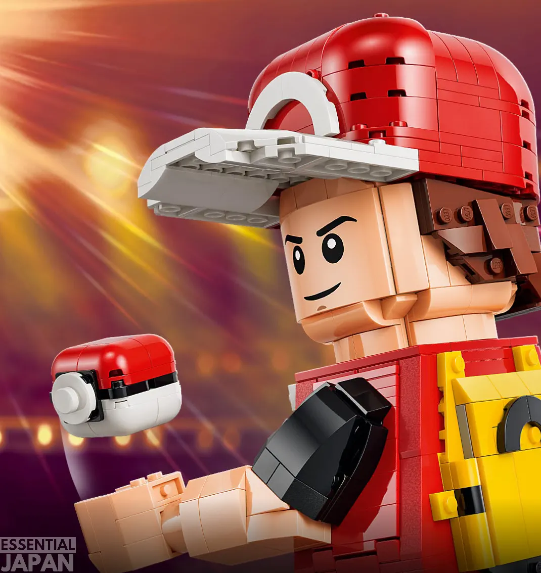 pokemon lego upscaled red mini figure 4