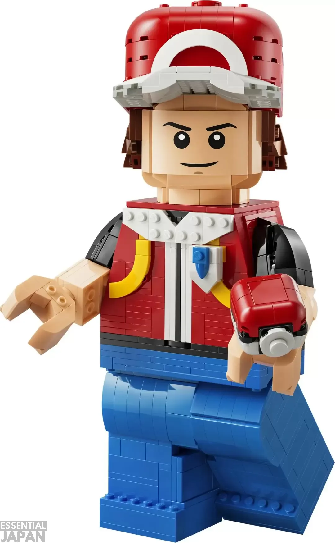 pokemon lego upscaled red mini figure 9