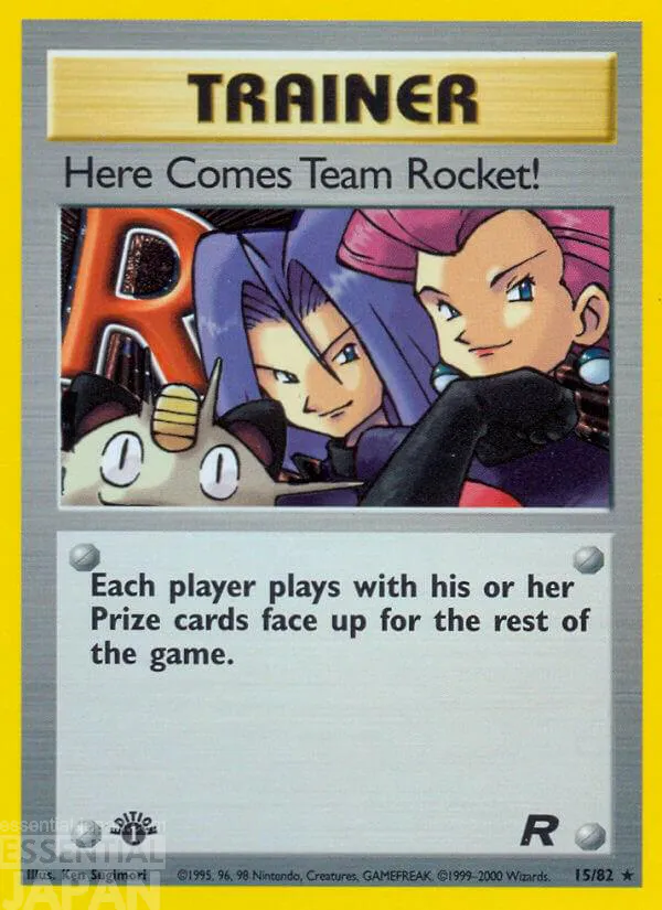 pokemon tcg Here comes team rocket (Team Rocket 1582)