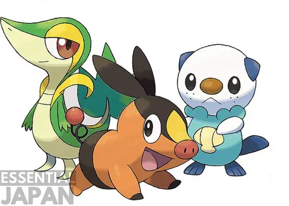 pokemon unova starters