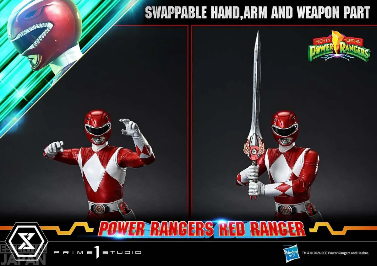 prime one mmpr power rangers red 1