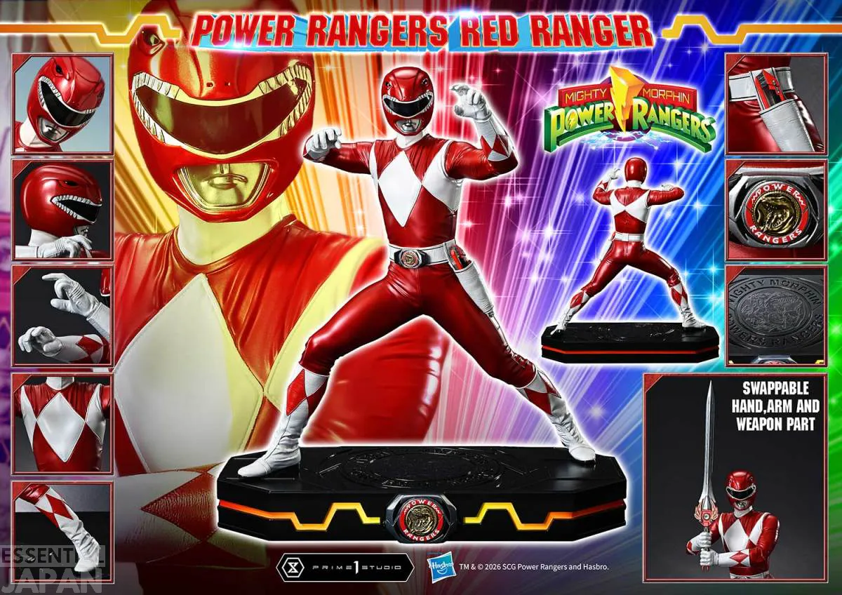prime one mmpr power rangers red 5