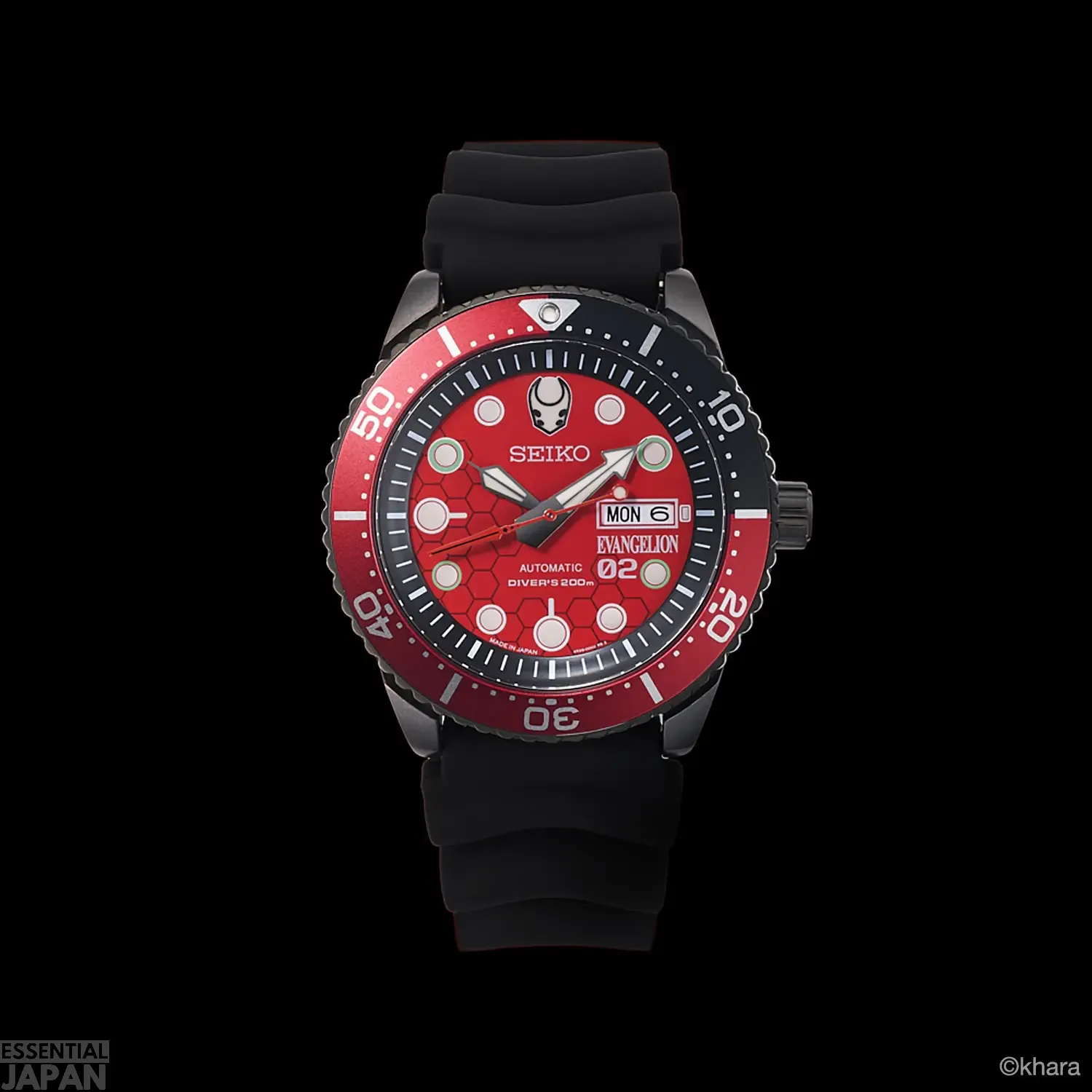 seiko evangelion unit 02 watch 2